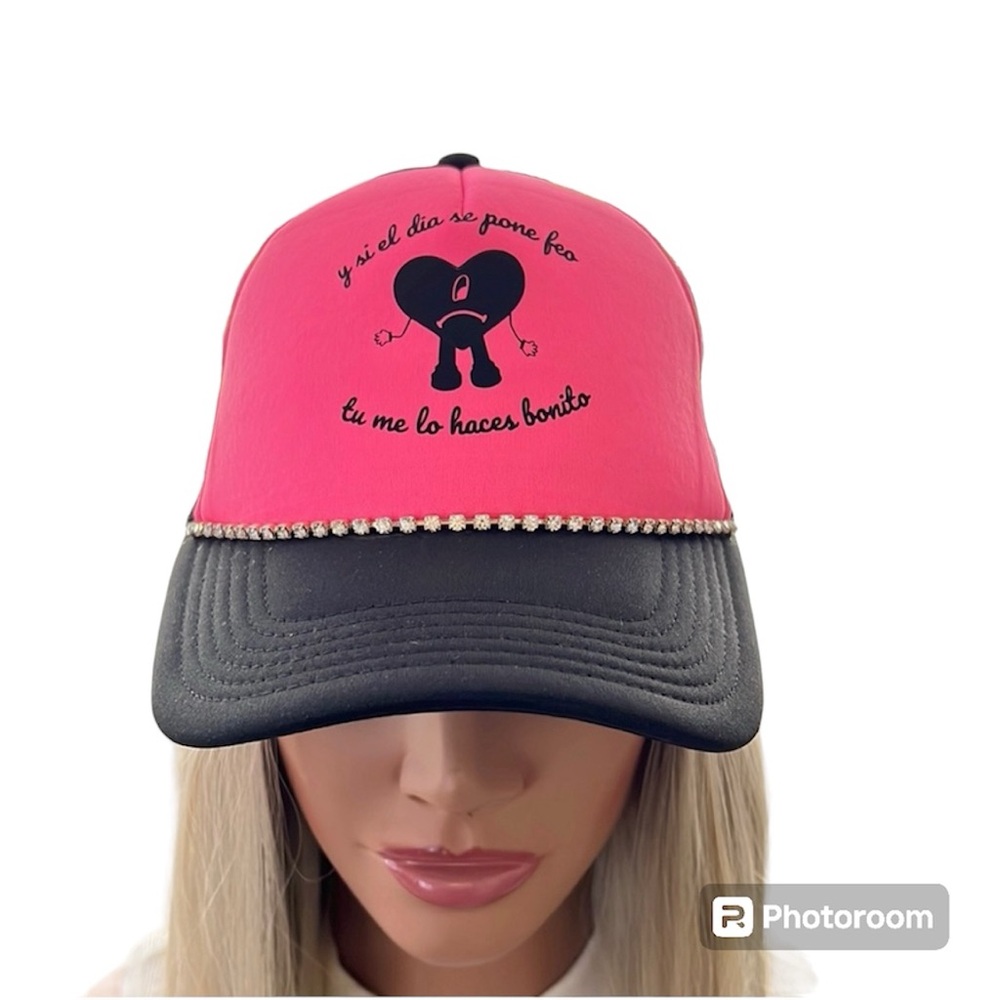 Brand New Custom Bad Bunny Trucker Hat